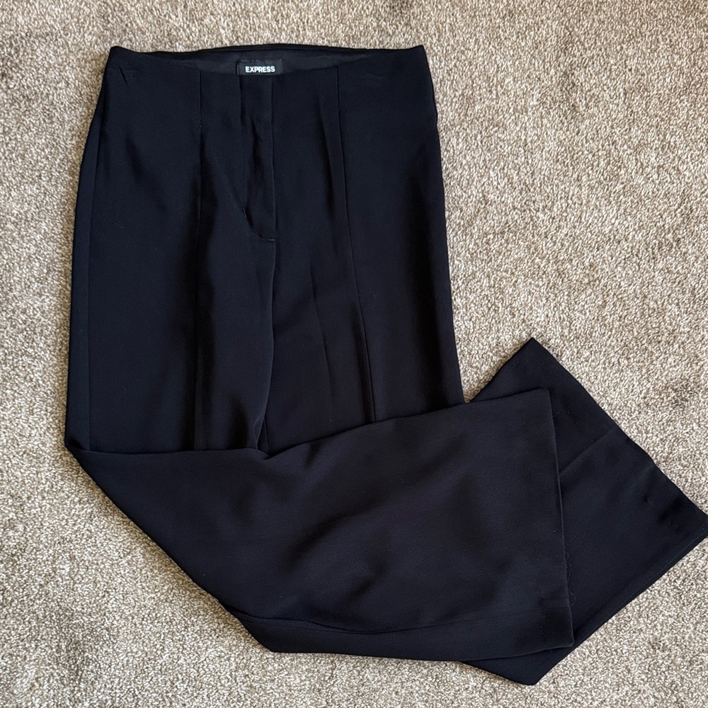 Express Classic Black Trousers